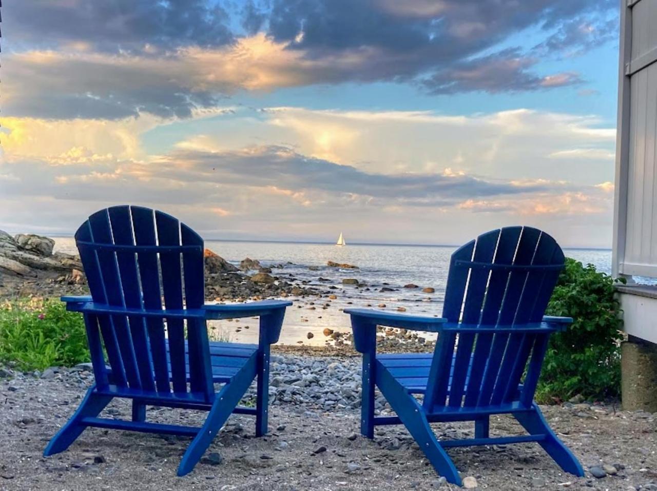 Perkins Cove Oceanfront Cottage Ogunquit Extérieur photo